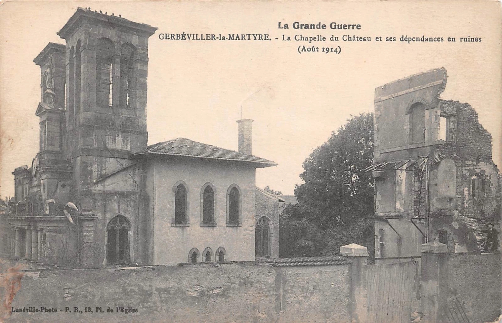 Balade commentée : Gerbéviller au temps de la Grande Guerre.